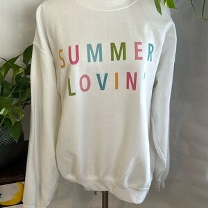 Summer Lovin’ crew new sweatshirt
